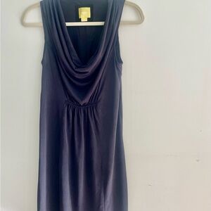 Anthropologie Maeve Black
Cara Cowl Neck Dress Sz XS Sleeveless. Minimalist